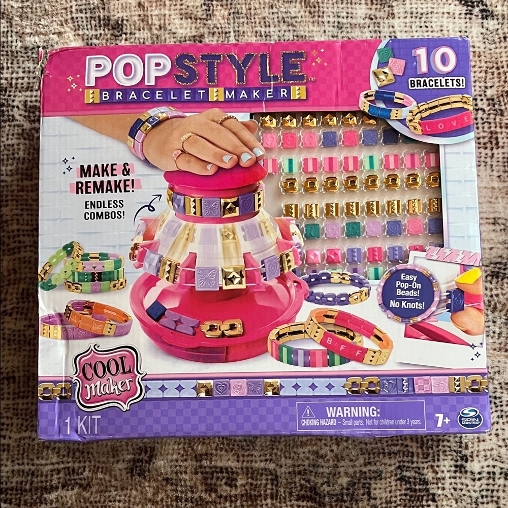 Pop Style Bracelet Maker - Pink and Gold